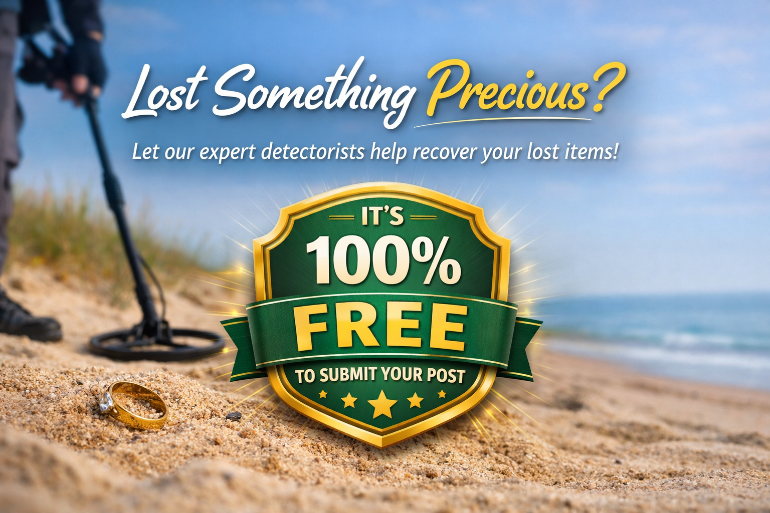 Submit your lost item for free